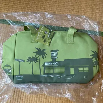 Trader Joe's 대용량 에코백 모스그린