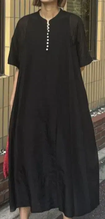 Audrey and John Wad 롱 원피스