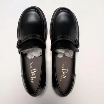 Les Belles 블랙 로퍼