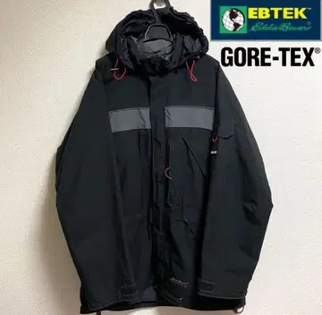 EBTEK GORE-TEX 블랙 마운틴 후드티