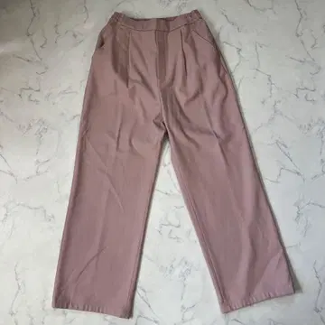 green label relaxing 사쿠라 핑크 이지 팬츠 38