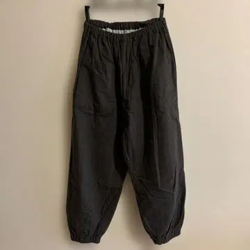 나카가와 마사시치 상점 따뜻한 하운드투스 몸빼 팬츠 먹색 M