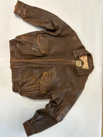 KS 다크 브라운 가죽 자켓