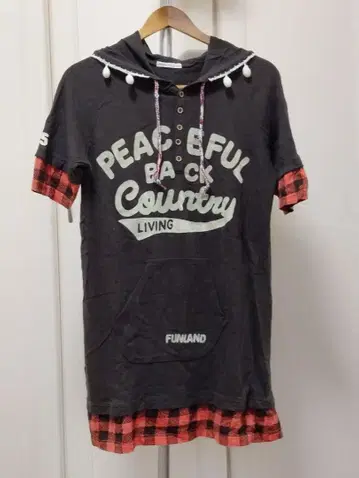 Natural Country 후드 부착 후드티