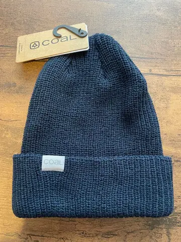 COAL Stanley 니트 모자 비니 캡 네이비