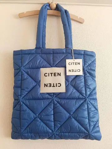 새상품 CITEN 토트백 파랑 블루