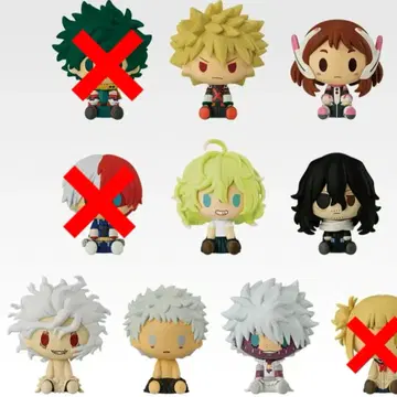 제일복권 히로아카 쵸코놋코 피규어 7종