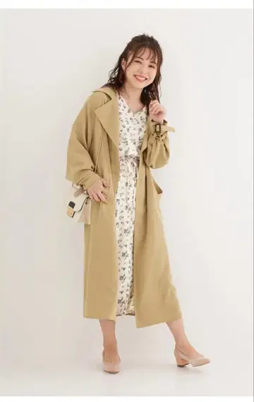 cohina 롱 테론치 코트 XS