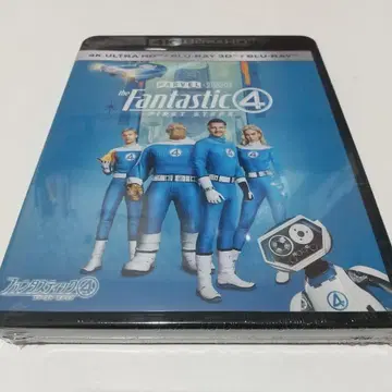 판타스틱 4: 퍼스트 스텝 정품 케이스 + 4KUHD 디스크