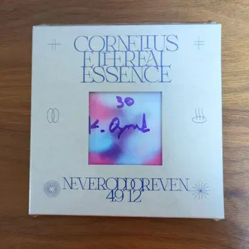 Cornelius 친필 사인&메시지 미개봉 CD 30th 코네리우스
