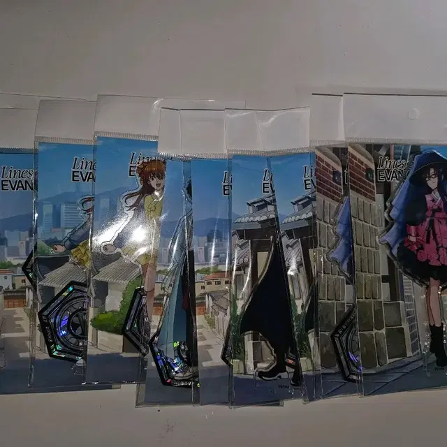 에반게리온 선 전시회 아크릴 스탠드 2세트