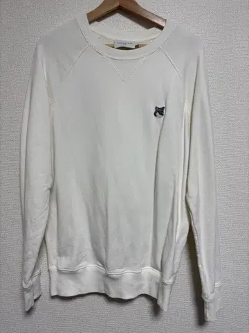 메종 키츠네 화이트 트레이닝복 M