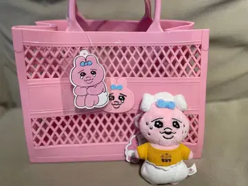 한국 한정판 빤쮸토끼 키링 백 덤 포함