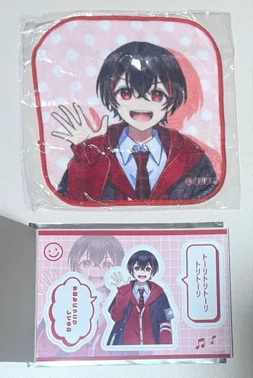 컬러풀 피치 전시회 뮤지엄 마그넷 시트 유안군 캡슐 토이 타월