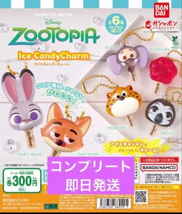 주토피아 아이스 캔디 참 전 6종 컴플리트 당일 발송