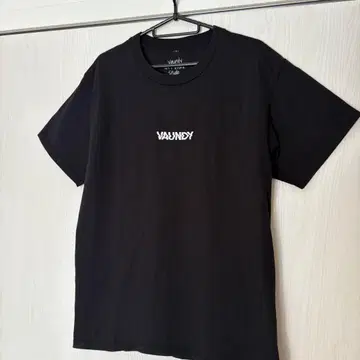 VAUNDY 초기 T셔츠 L 사이즈 블랙 로고