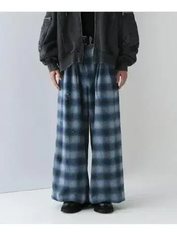 HARE 데미지 체크 팬츠