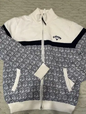 캘러웨이 니트 블루종