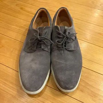 Clarks 클락스 그레이 스웨이드 신발 UK8 26.5cm