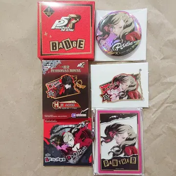 미사용 새상품 중국 한정판 페르소나5 타카마키 안 팬서 4개 세트