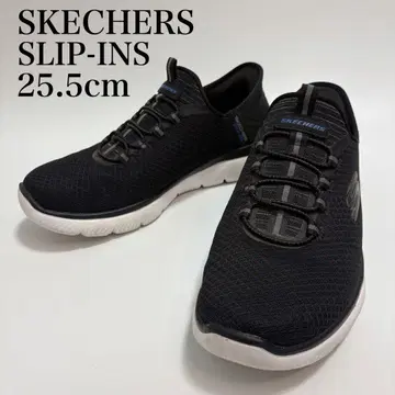 SKECHERS SLIP-INS 25.5cm 블랙 스케쳐스