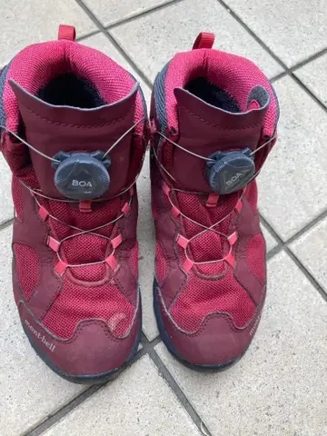 mont-bell 등산화 랩랜드 부츠 21cm 방수 BOA 시스템