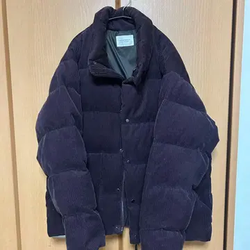 URBAN RESEARCH DOORS 코듀로이 다운 자켓