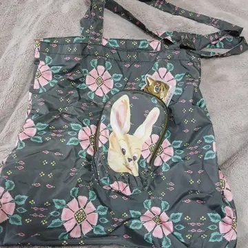 나탈리 레테 꽃무늬 에코백 토끼