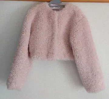 SNIDEL 인기 숏 기장 보아 아우터 핑크 원사이즈