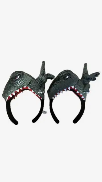 공룡 머리띠 세트 USJ 새상품급