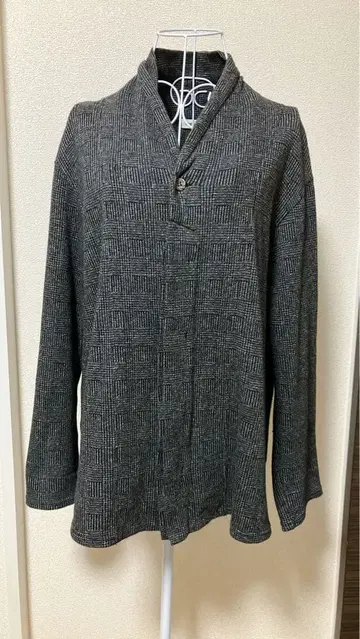 플랜테이션 글렌체크 자켓 가디건