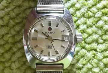 [가동품 레어] RADO 990 여성용 손목시계 자동 와인딩 실버 컬러