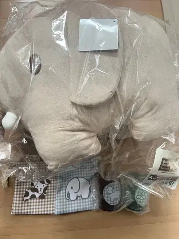 미피 다이토 복권 블루나 애니멀 제일복권 A, E, F상 세트 코끼리