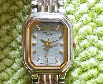 [ 작동품 ] SEIKO 여성용 손목시계 쿼츠 콤비 컬러
