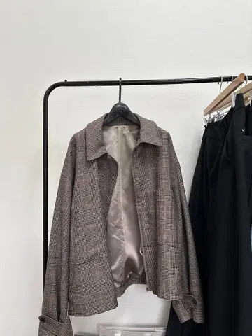 stein 울 오버 블루종 M