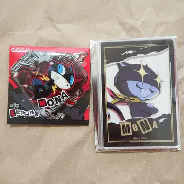 미사용 새상품 중국 한정판 페르소나 5 모르가나 모나 2세트