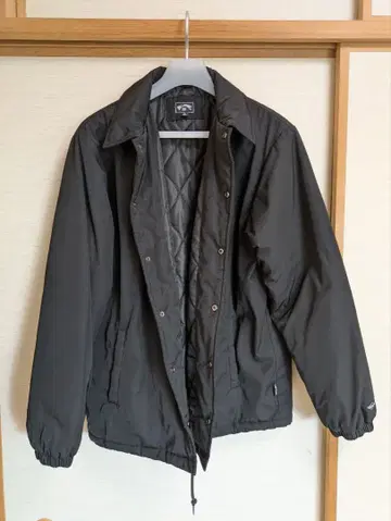 BILLABONG 블랙 나일론 자켓