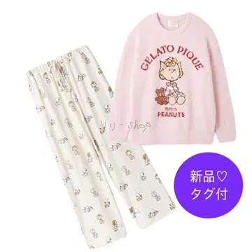 택 포함 새상품 젤라또피케 풀오버 & 롱 팬츠