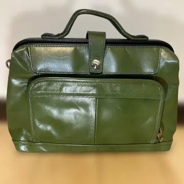 아트피어 (ARTPHERE) 가죽 비즈니스 백 그린