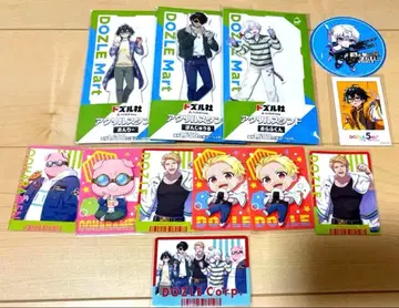 도즐사 세트 아크릴 스탠드, 카드, 코스터