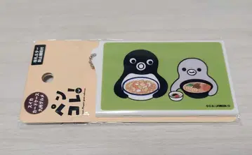 [미사용품] Suica 펭귄 패스 케이스 카드 케이스 (규슈 미식)