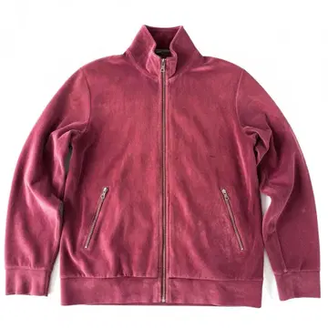 90s 올드 유니클로 벨로아 벨벳 자켓 점퍼 XL