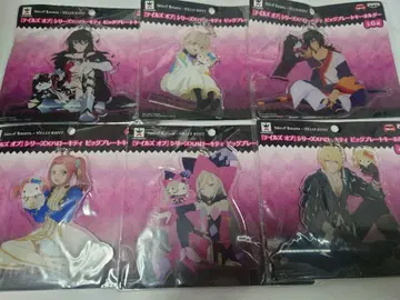 [테일즈 오브] 시리즈 x 헬로키티 빅 플레이트 키링 전 6종