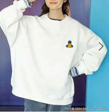 [ 택 포함 미사용 새상품 ] 세서미 스트릿 속기모 풀오버