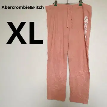 가격 인하 환영 Abercrombie&Fitch XL 조거 팬츠 핑크