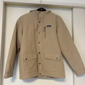 Patagonia 후드 부착 자켓 키즈 XXL 베이지
