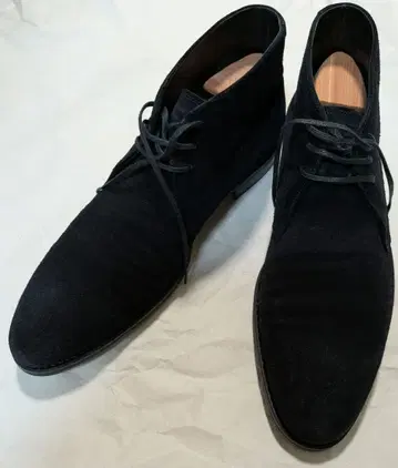 UNIONIMPERIAL 스웨이드 처카 부츠 블랙