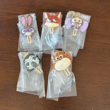 주토피아 아이스캔디 참 5종 세트