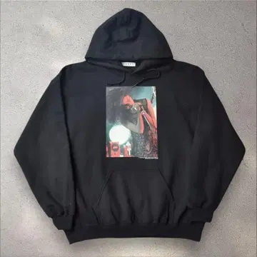 LABRAT x SWAROW TAIL 블랙 후드티