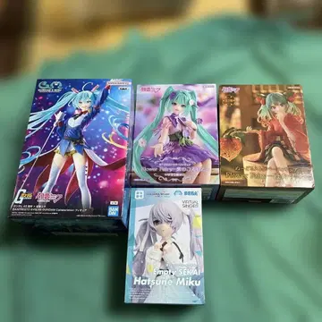 하츠네 미쿠 피규어 묶음 판매